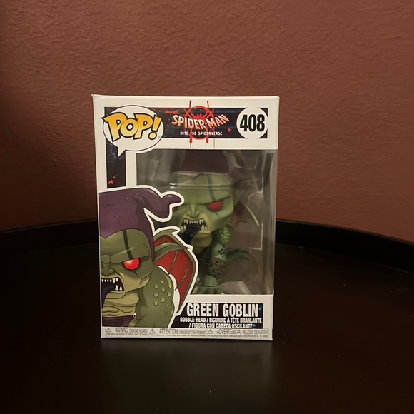 Funko | Other | Spiderman Into The Spiderverse Green Goblin Funko Pop ...